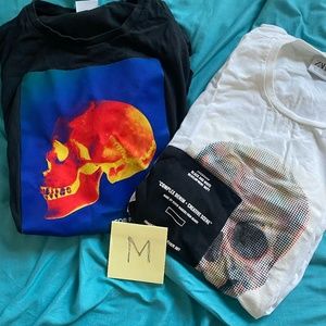 Two Skull Zara T-shirts bundle